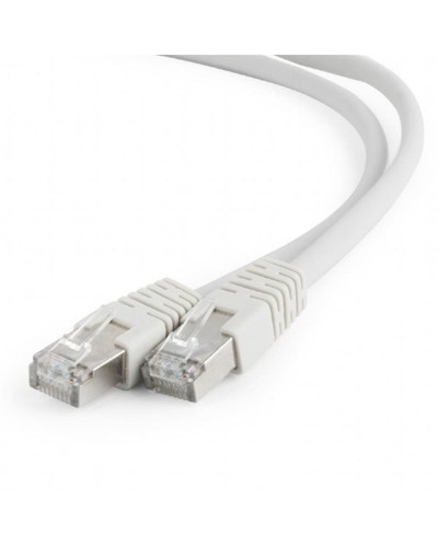 Патч-корд F/UTP RJ45-RJ45, CAT 5e, ZH нг(А)-HF, серый, 0,5м REXANT (18-8001-1). Патч-корд FTP. Rexant в Костроме