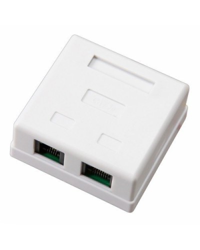 Розетка компьютерная внешняя 2-порта, UTP RJ-45 (8P8C), CAT 5e REXANT (03-0151): Розетка RJ-45 в Костроме