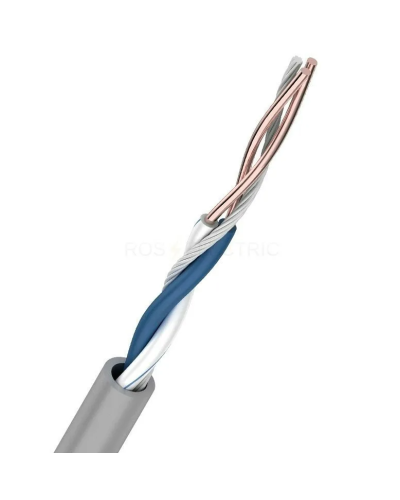 U/UTP, CAT 5e, PVC, 1PR, 24AWG, INDOOR, SOLID, серый, 305м REXANT (01-0002). Кабель «витая пара» (LAN) для структурированных систем связи. Rexant в Костроме