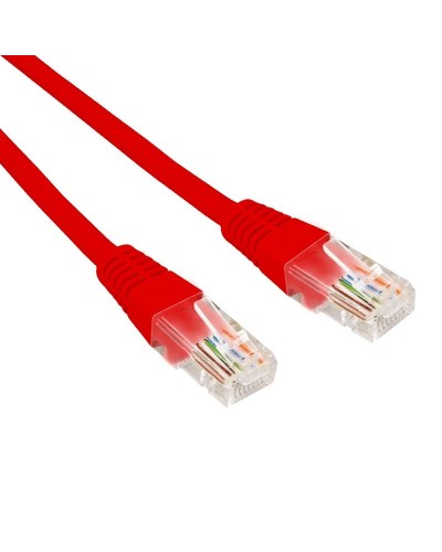 Патч-корд U/UTP CAT 6, RJ45-RJ45, 26AWG, LSZH, красный, 3м REXANT (02-0293-3). Патч-корд UTP. Rexant в Костроме