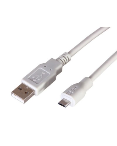 Кабель USB-A – micro USB, 1А, 1,8м, ПВХ, белый REXANT (18-1164): Кабель для программирования в Костроме