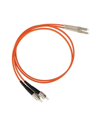 Патч-корд оптический переходной (MM), 50/125 (OM2), LC/UPC-FC/UPC, (Duplex), LSZH, 1м (50-3267). Патч-корд оптический. Rexant в Костроме