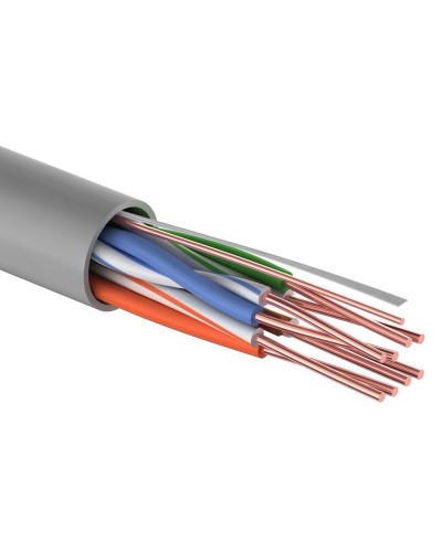 U/UTP, CAT 5e, ZH нг(А)-HF, 4PR, 24AWG, INDOOR, SOLID LIGHT 305 м (01-0059). Кабель «витая пара» (LAN) для структурированных систем связи. Rexant в Костроме