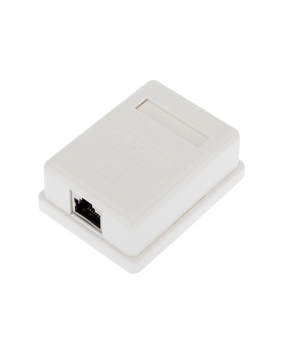 Розетка компьютерная внешняя, 1-порт FTP RJ-45 (8P8C), CAT 6 REXANT (03-0142). Розетка RJ-45. Rexant в Костроме