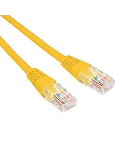 Патч-корд U/UTP CAT 6, RJ45-RJ45, 26AWG, LSZH, желтый, 3м REXANT (02-0295-3). Патч-корд UTP. Rexant в Костроме