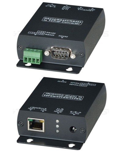 RS007. Преобразователь интерфейса RS485/RS422/RS232 в Ethernet. SC&T в Костроме