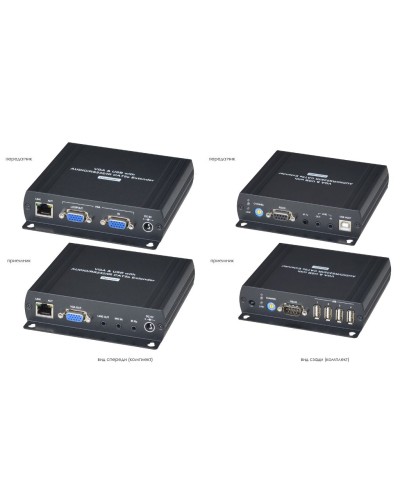 VKM04. Удлинитель VGA, клавиатуры, мыши. SC&T в Костроме