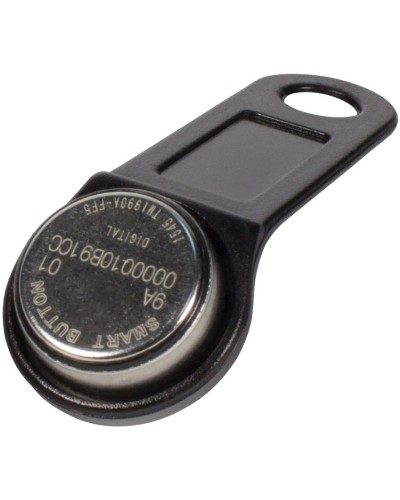 DS 1990А-F5 (черный). Ключ электронный Touch Memory с держателем. SLINEX в Костроме