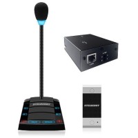 SX-510/1. Устройство переговорное клиент-кассир, дуплексное, с записью переговоров. STELBERRY