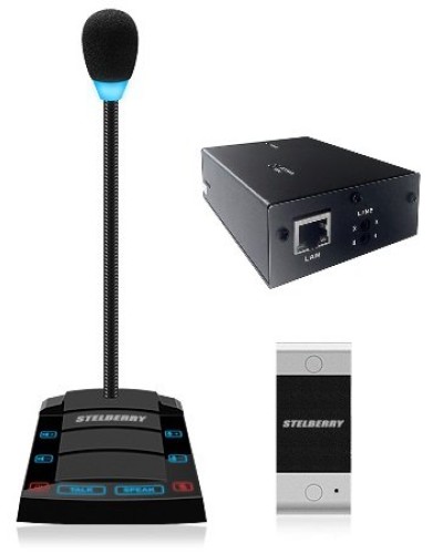 SX-510/1. Устройство переговорное клиент-кассир, дуплексное, с записью переговоров. STELBERRY в Костроме
