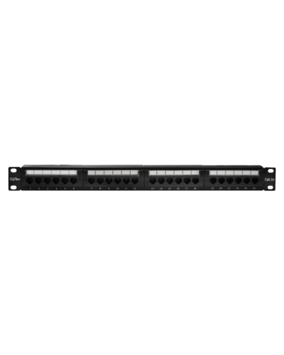 Патч-панель 19", 24хRJ-45, UTP, Cat.5e, 1U (10-0403): Патч-панель 19'' в Костроме