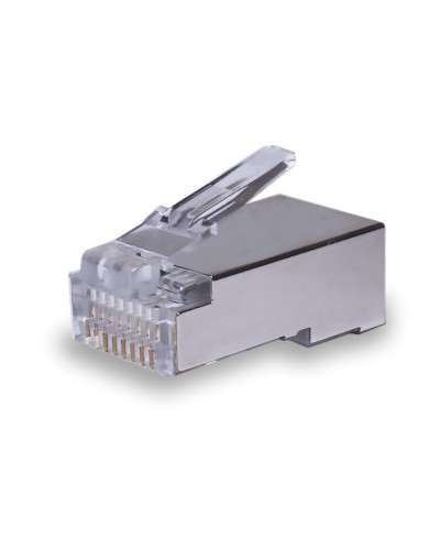 Коннекторы 8P8C FTP Cat.5e (RJ-45) 2pb (100шт) (10-0234). Разъем RJ-45. SUPRLAN в Костроме