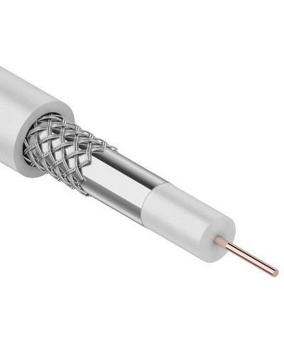 RG-6, CCS 1,00(15%) Al 32х0,12 In PVC. Кабель коаксиальный омедненный. SUPRLAN в Костроме