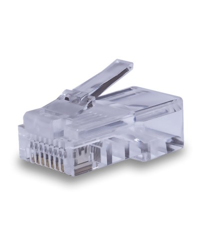 Коннекторы 8P8C UTP Cat.5e 50U (RJ-45) (100шт) (10-0207). Разъем RJ-45. SUPRLAN в Костроме