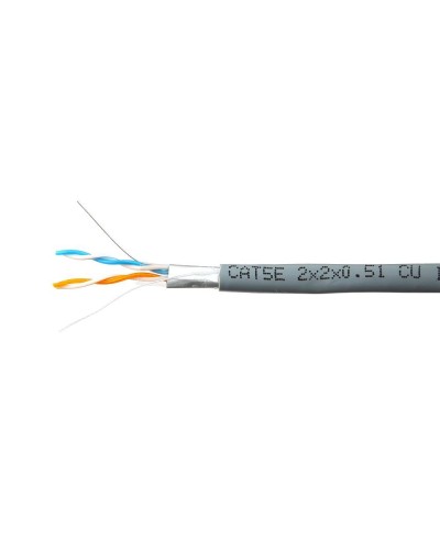 FTP indoor 2x2x24AWG Cu Light 100 (SkyNet)(1693106). Кабель «витая пара» (LAN) для структурированных систем связи. SkyNet в Костроме