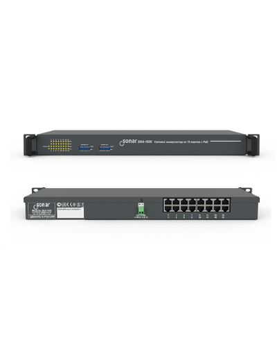 SNA-1600. Коммутатор на 16 портов. Sonar в Костроме