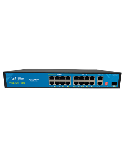 ST-S165POE PRO (версия 2). Сетевой PoE коммутатор. Space Technology в Костроме
