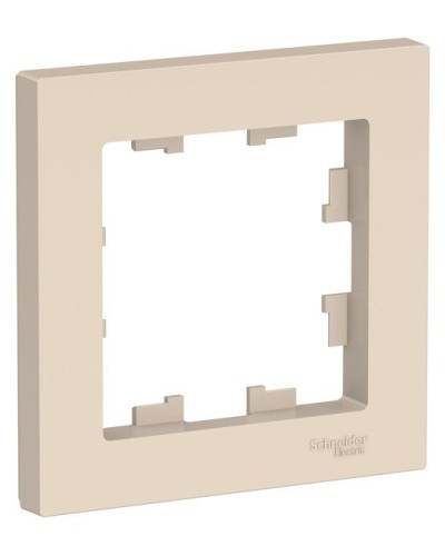 AtlasDesign рамка 1-местная, бежевый (ATN000201). Рамка. Systeme Electric в Костроме