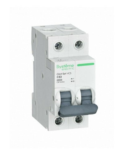 City9 Set 2P 63А 4.5kA С (C9F34263). Автоматический выключатель. Systeme Electric в Костроме