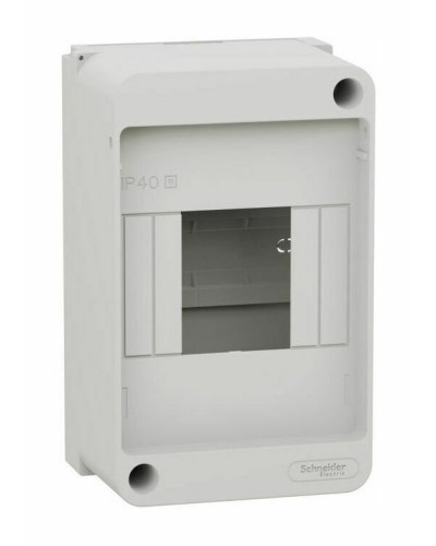 City9 Box XS 4 модуля без дверцы, белый (EZ9EAA104). Щиток модульный. Systeme Electric в Костроме