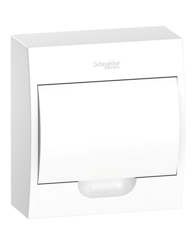 City9 Box 8 модулей навесной с белой дверцей (EZ9E108P2SRU). Щиток модульный. Systeme Electric в Костроме
