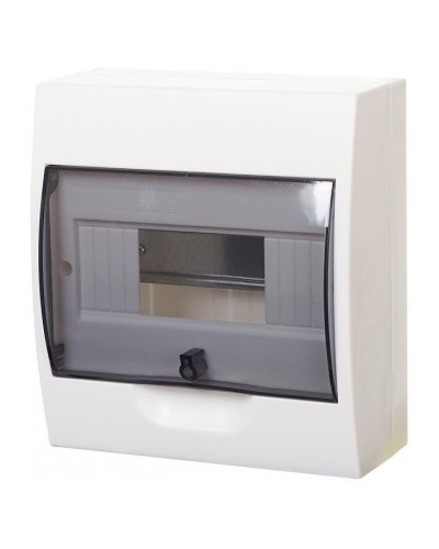 City9 Box 8 модулей навесной с прозрачной дверцей (EZ9E108S2SRU). Щиток модульный. Systeme Electric в Костроме