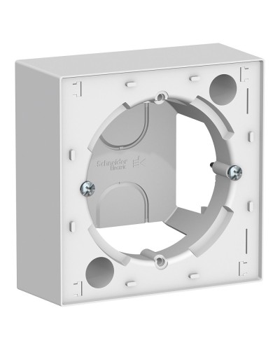 AtlasDesign коробка для наружного монтажа, белая (ATN000100). Коробка для наружного монтажа. Systeme Electric в Костроме