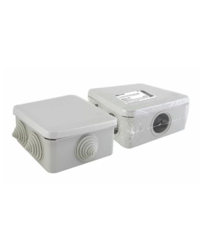 Коробка ОП 100х100х50мм, крышка, IP55, 6 вх. (SQ1401-1255). Распаячная коробка. TDM ЕLECTRIC в Костроме