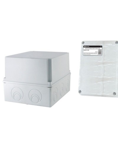 Коробка ОП 240х195х165мм, крышка, IP55, кабельные вводы d28-3шт, d37-2шт (SQ1401-1274). Распаячная коробка. TDM ЕLECTRIC в Костроме