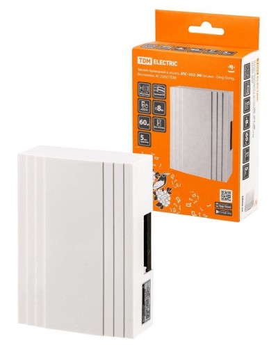 ЗПС-10/2-ЭМ, эл.мех - Ding-Dong, без кнопки, AC 230V (SQ1901-0046). Звонок проводной. TDM ЕLECTRIC в Костроме