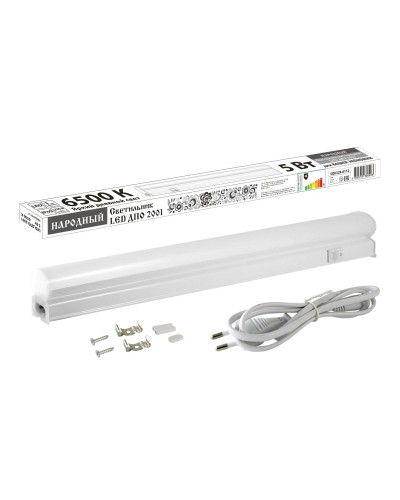 ДПО 2001 5 Вт, 6500К, IP40 (SQ0329-0112). Светильник LED. TDM ЕLECTRIC в Костроме