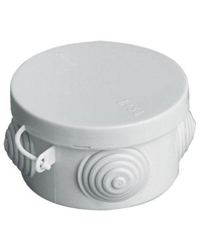Коробка ОП D65х40мм, крышка, IP54, 4вх. (SQ1401-0101). Распаячная коробка. TDM ЕLECTRIC в Костроме
