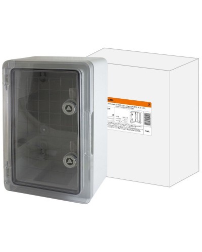 ЩМП-0-4, прозрачная крышка ABS, IP65, 400x300x220. Бокс пластиковый антивандальный. TDM ЕLECTRIC в Костроме