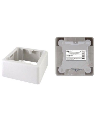 Коробка установочная ОП 85х85х42мм, 1-местная, подъемная, белая, IP20 TDM (SQ1401-0232). Коробка установочная ОП. TDM ЕLECTRIC в Костроме