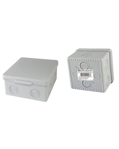 Коробка ОП 80х80х50мм, крышка, IP54, 7вх., без гермовводов (SQ1401-0822). Распаячная коробка. TDM ЕLECTRIC в Костроме