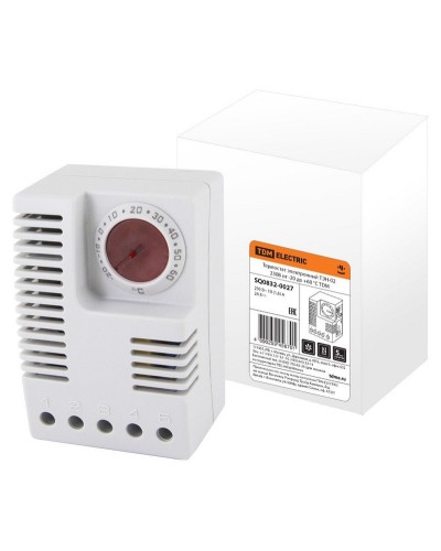 Термостат электронный ТЭН-02 230В (SQ0832-0027). Термостат. TDM ЕLECTRIC в Костроме
