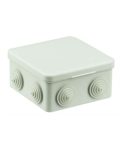 Коробка ОП 80х80х50мм, крышка, IP54, 7вх. (SQ1401-0112). Распаячная коробка. TDM ЕLECTRIC в Костроме