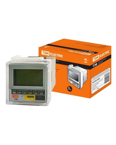 ТЭ8-1мин/7дн-8on/off-16А-8Ц/Щ TDM (SQ1503-0004). Таймер электронный. TDM ЕLECTRIC в Костроме
