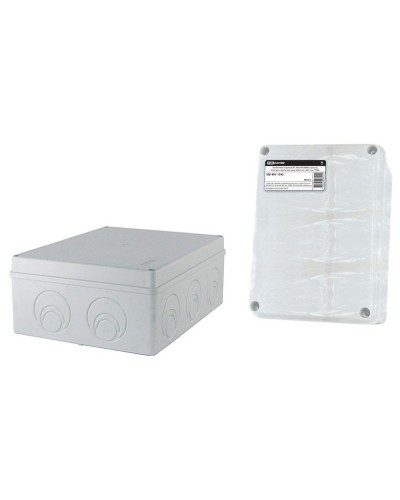 Коробка ОП 240х195х90мм, крышка, IP55, кабельные вводы d28-3шт, d37-2шт (SQ1401-1272). Распаячная коробка. TDM ЕLECTRIC в Костроме