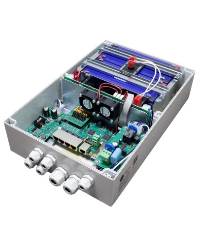 Tfortis PSW-1G4F UPS. Коммутатор с питанием по PoE. TFortis в Костроме