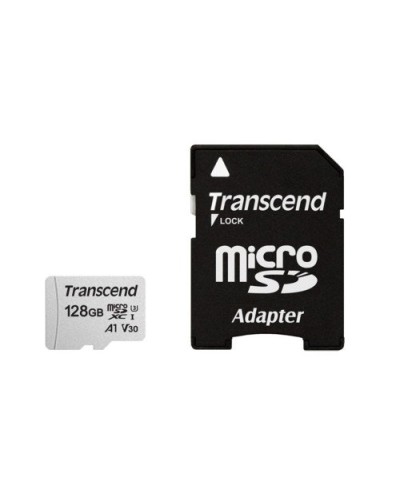 TS128GUSD300S-A. Карта памяти microSDXC, 128 ГБ, Class 10. TRANSCEND в Костроме