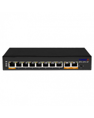 TR-NS1110-120-8POE. Коммутатор с PoE. Trassir в Костроме