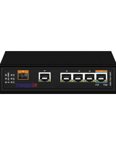 TR-NS15061S-150-4POE. Коммутатор с PoE. Trassir в Костроме