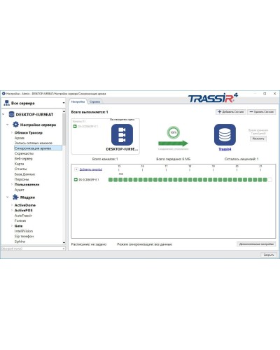 TRASSIR NetSync. Программное обеспечение для IP систем видеонаблюдения. Trassir в Костроме