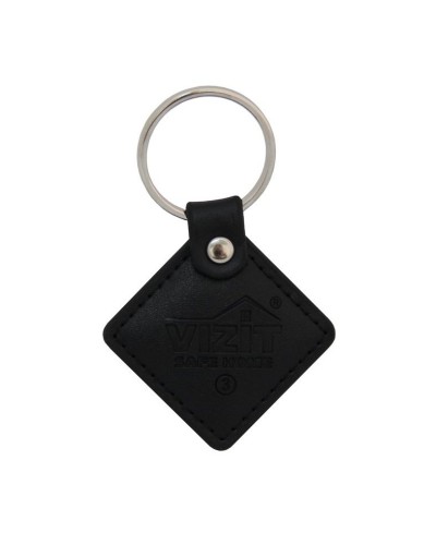 VIZIT-RF2.2 (Black). Брелок proximity кожаный. VIZIT в Костроме