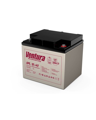 Ventura GPL 12-40. Аккумулятор герметичный свинцово-кислотный. Ventura в Костроме