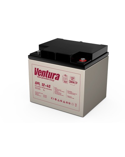 Ventura GPL 12-45. Аккумулятор герметичный свинцово-кислотный. Ventura в Костроме