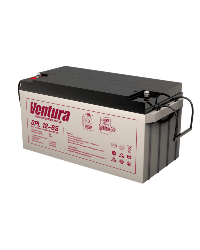 Ventura GPL 12-65. Аккумулятор герметичный свинцово-кислотный. Ventura в Костроме