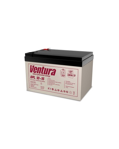 Ventura GPL 12-15. Аккумулятор герметичный свинцово-кислотный. Ventura в Костроме