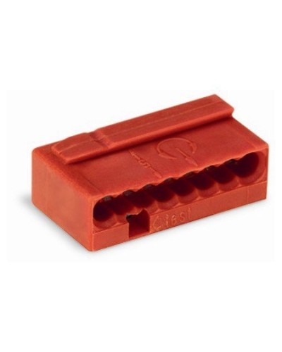 WAGO 243-808 Клемма MICRO 8-проводная красная. Клемма для распределительных коробок. WAGO в Костроме